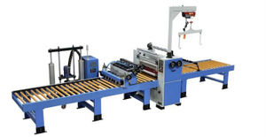 SPC-Laminiermaschine f&uuml;r Bodenplatten